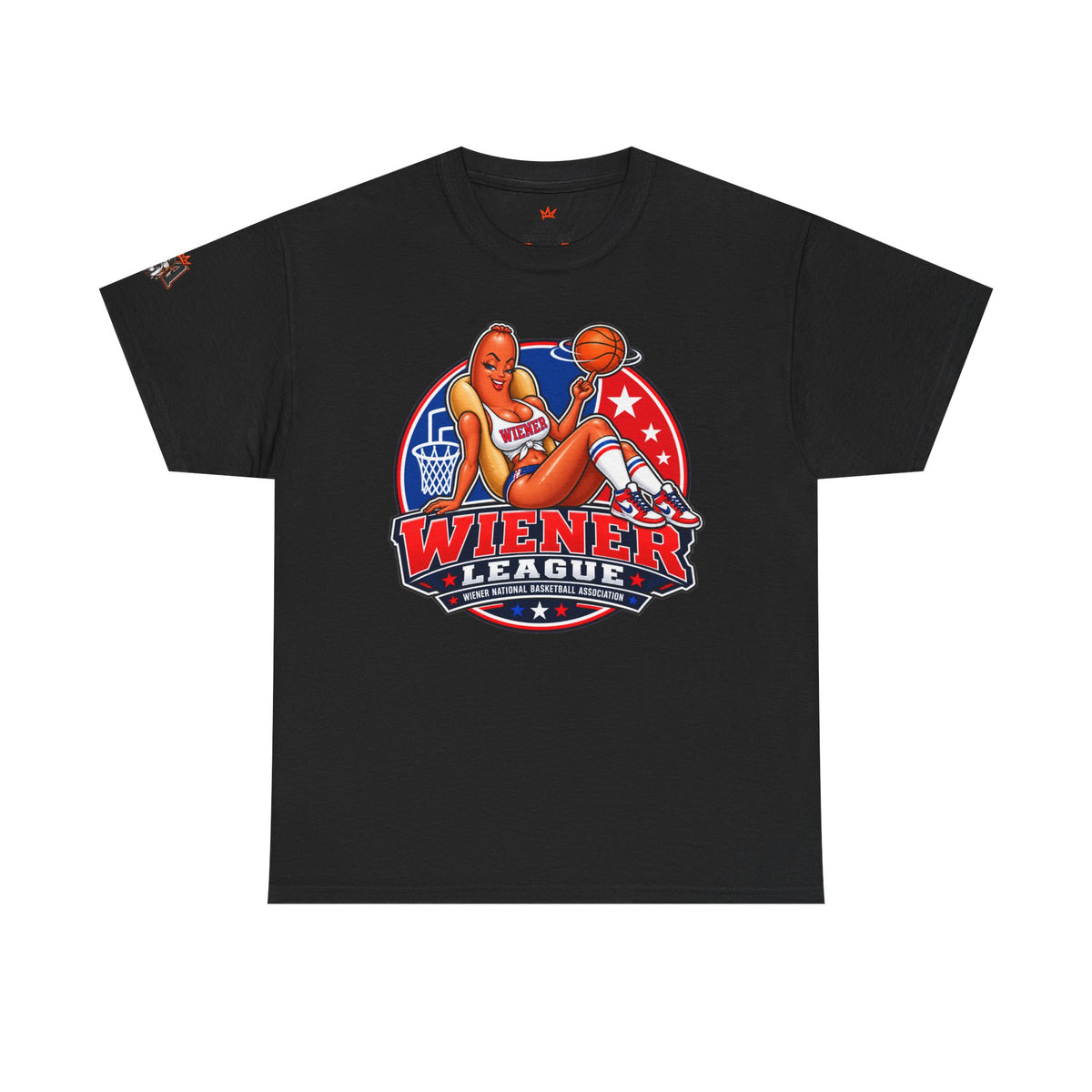 Wiener League Basketball Tee | 47-Page Policy Graphic Shirt | Inappropriate Athletics