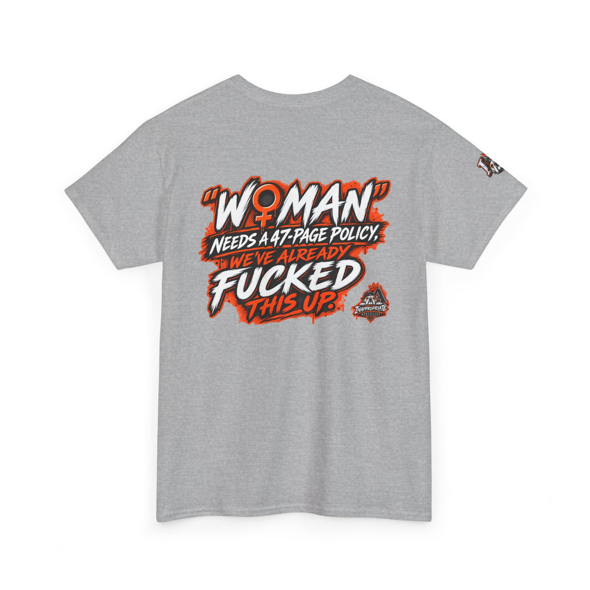 Wiener League Basketball Tee | 47-Page Policy Graphic Shirt | Inappropriate Athletics