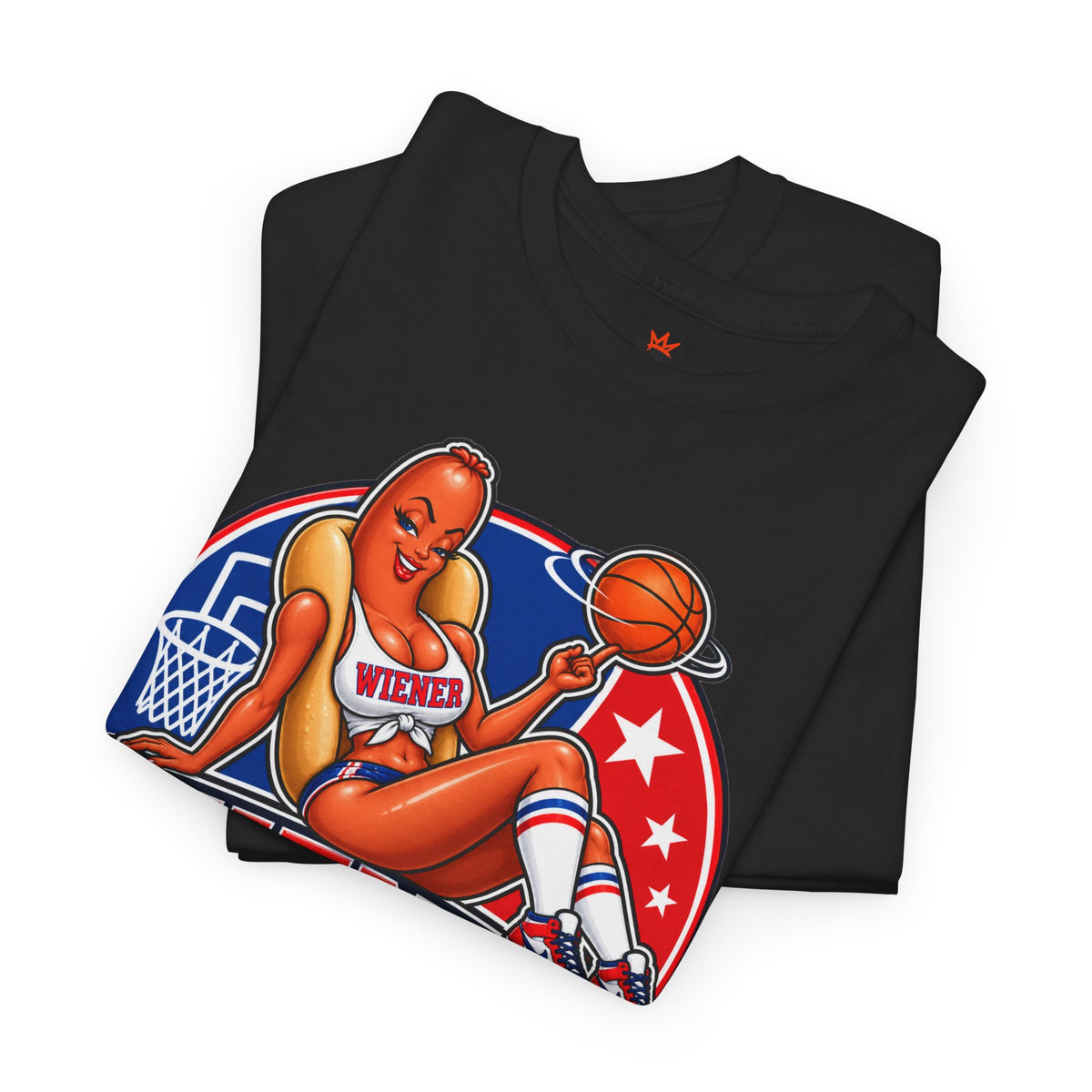 Wiener League Basketball Tee | 47-Page Policy Graphic Shirt | Inappropriate Athletics