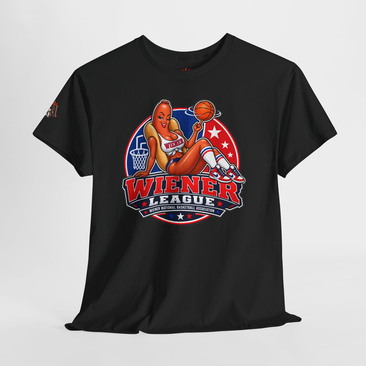 Wiener League Basketball Tee | 47-Page Policy Graphic Shirt | Inappropriate Athletics